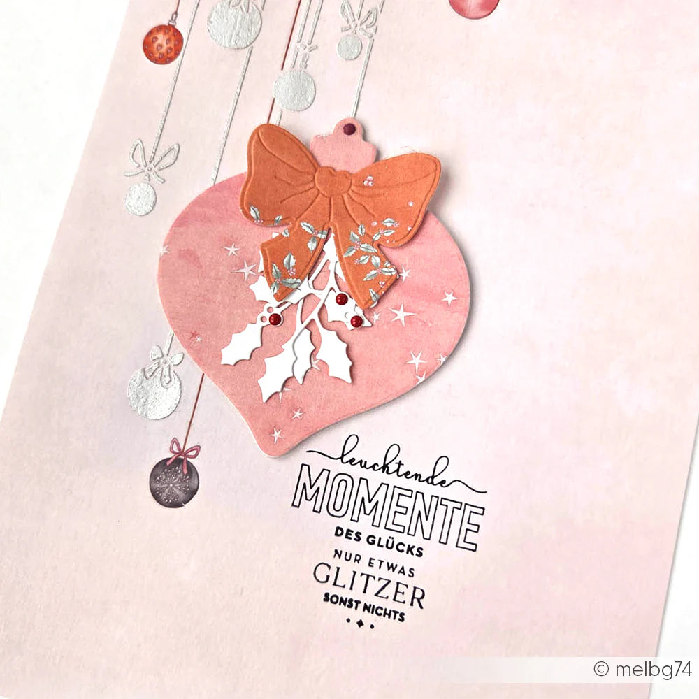 Alexandra Renke - Stencil - Festlige juletrekuler