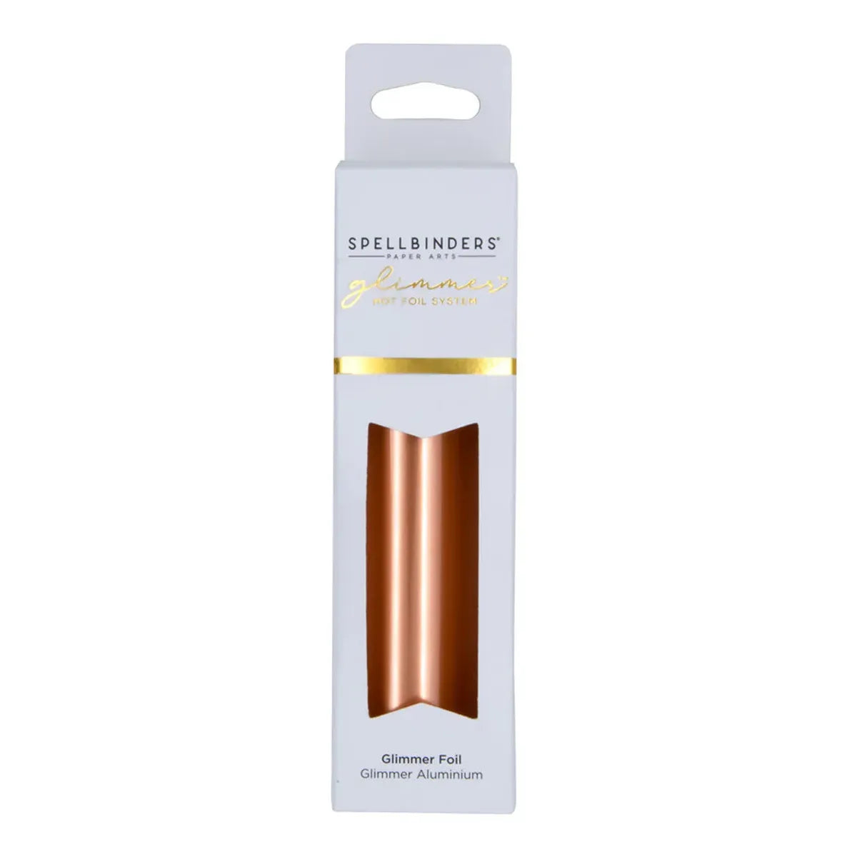 Spellbinders - Glimmer Hot foil roll - Satin Rose Gold