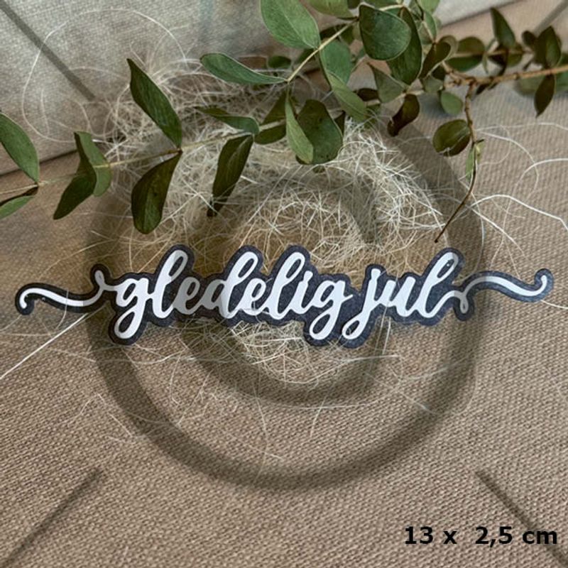 Papirdesign - Dies - Gledelig Jul 4