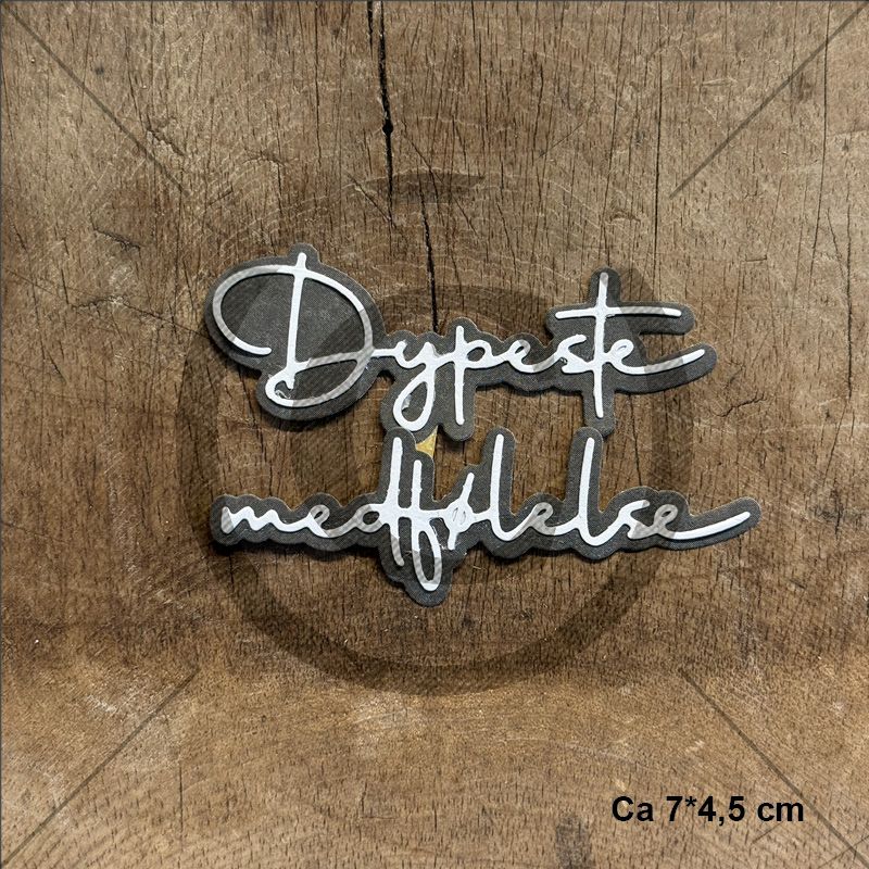 Papirdesign - Dies - Dypeste medfølelse 3