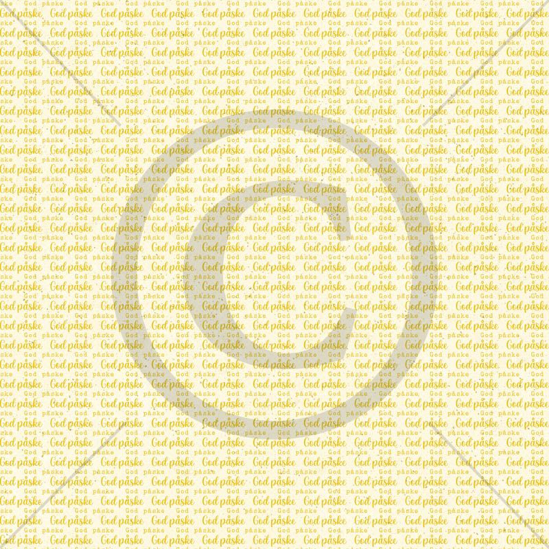 Papirdesign - Fremtidsdrøm - God Påske - 12 x 12"