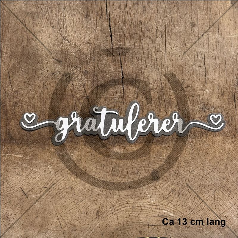Gratuler Papirdesign - Dies - Gratulerer 32
