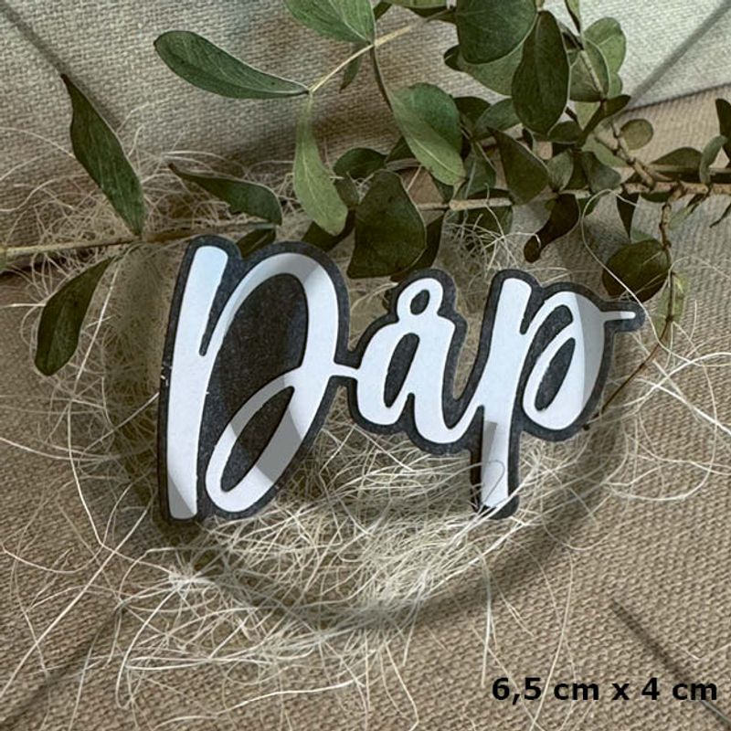 Papirdesign - Dies - Dåp 2