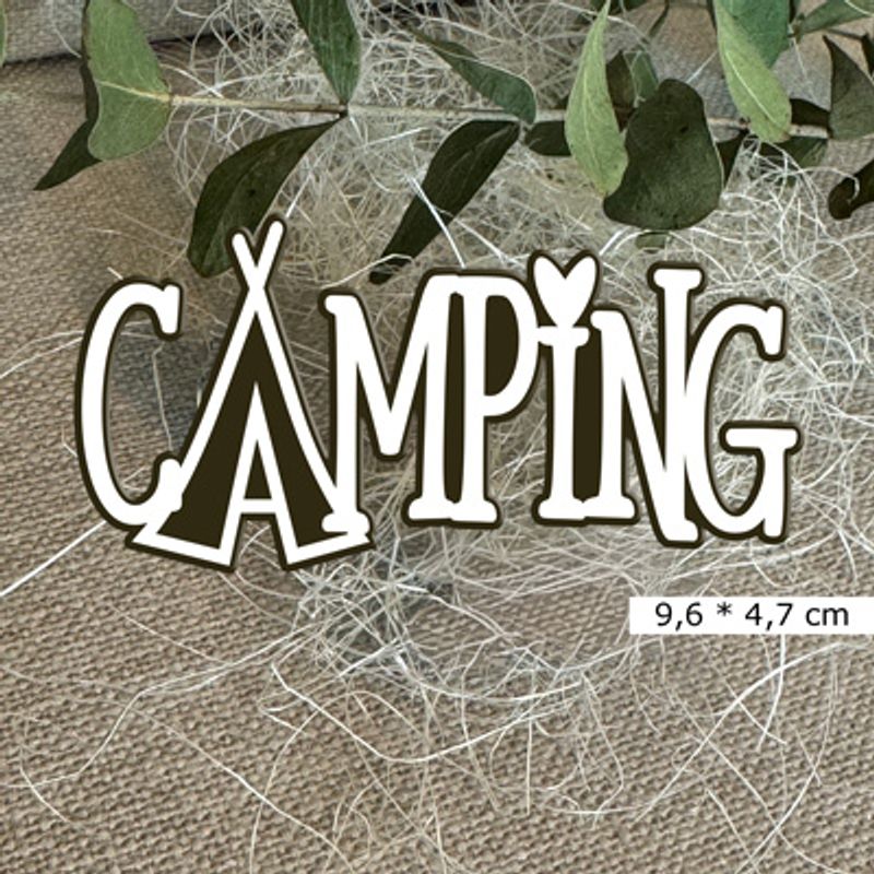 Papirdesign - Dies - Camping