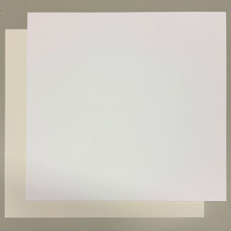 Papirdesign - Kartong - Hvit - 12 x 12"
