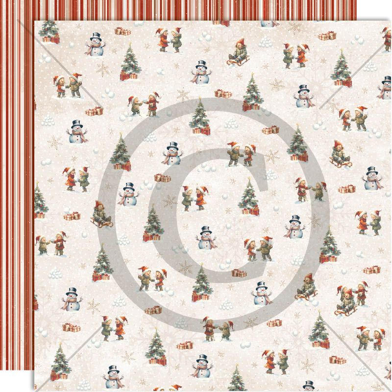 Papirdesign - Julekveld - Barnas jul