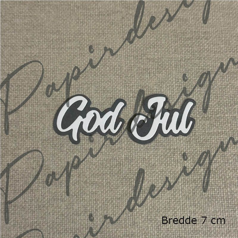 Papirdesign - Dies - God jul 35 (Forhåndsalg - På lager 22.09)