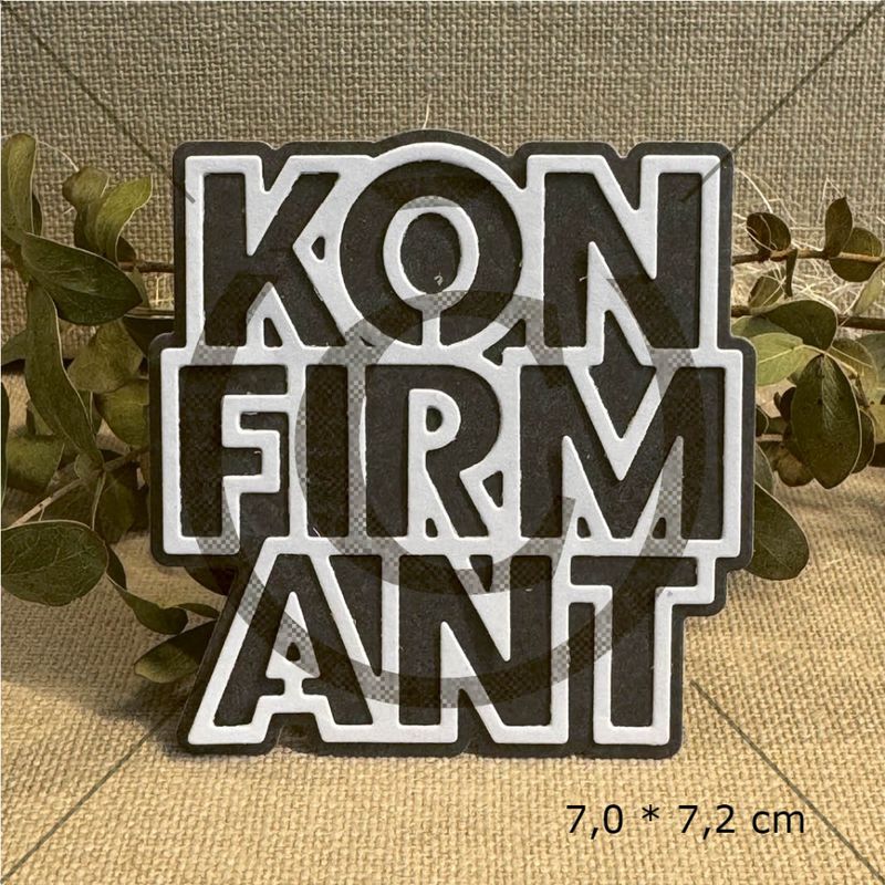 Papirdesign - Dies - Konfirmant 35