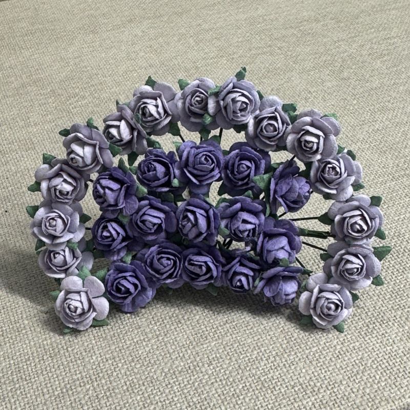 Papirdesign - Roser - Lilla 1,2cm