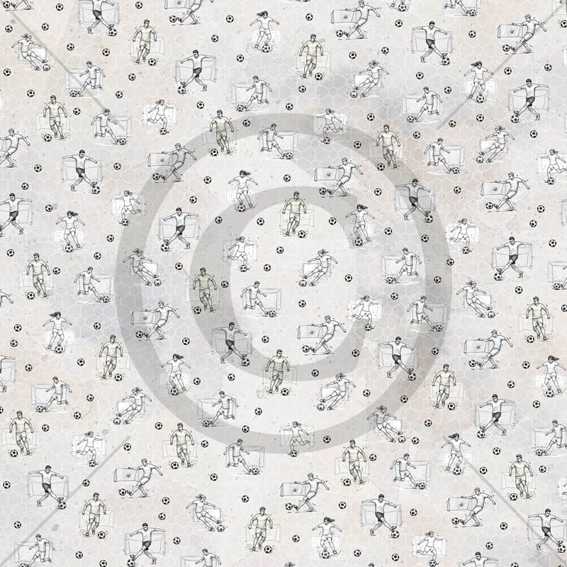 Papirdesign - Fremtidsdrøm - Fotballspillere (Forhåndssalg - På lager i løpet av uke 9)