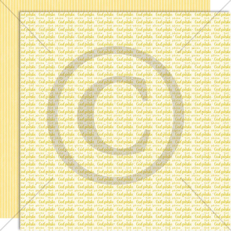 Papirdesign - Fremtidsdrøm - God Påske - 12 x 12"