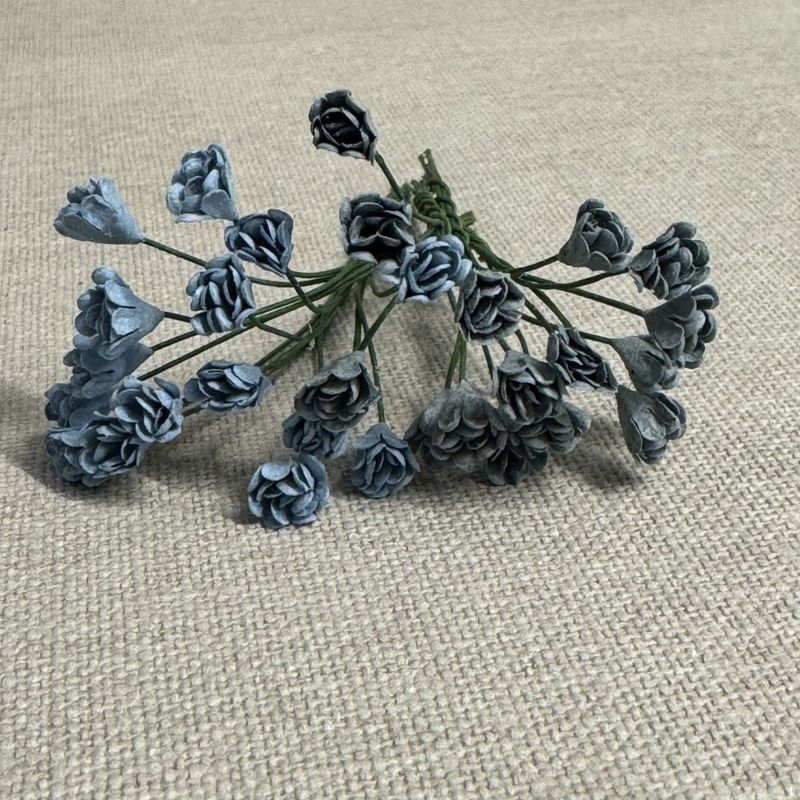 Papirdesign - Rufseknopper - Blå