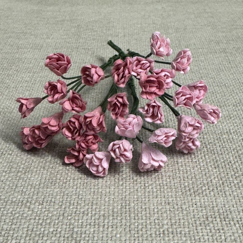 Papirdesign - Rufseknopper - rosa