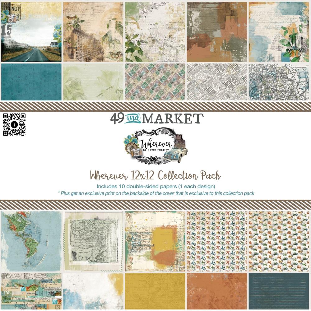 49 and Market - Wherever Collection -   12 x 12"