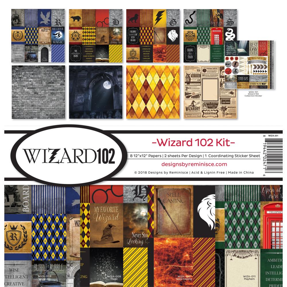 Reminisce - Wizard 102 Kit  - 12x12"