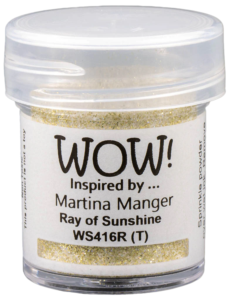 Wow! - Embossing powder - Glitter - Ray of sunshine