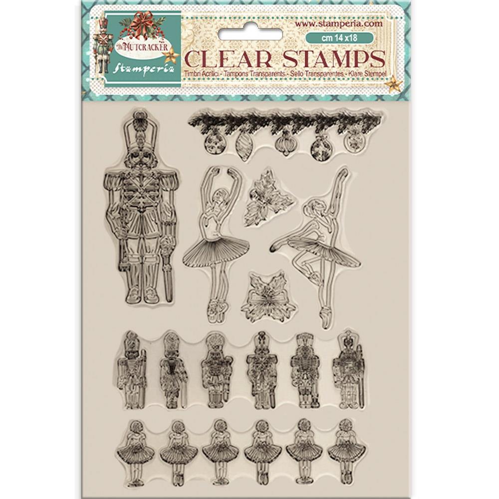 Stamperia - The Nutcracker - Clear Stamp -  Ballet and soldiers