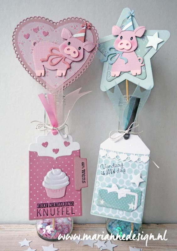 Marianne Design - Craftables - Labels - Cotton Lace