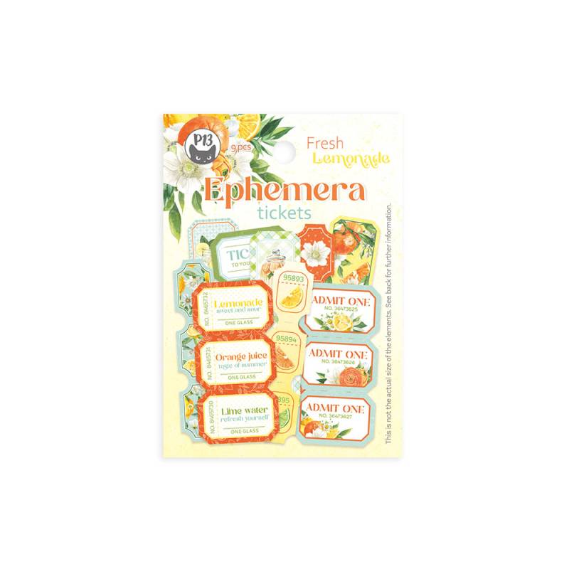 P13 - Fresh lemonade  - Ephemera set Tickets
