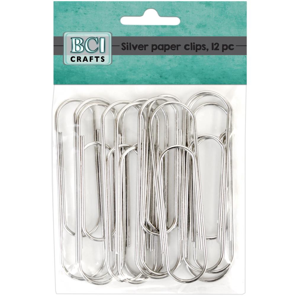 Crafts - Giant Paper Clips - Silver
