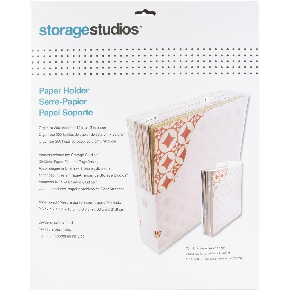 Advantus -Storage Studios -  Paper Holder  - 12 x 12