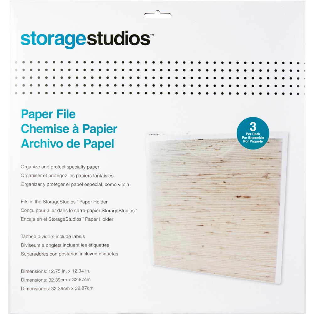 Storage Studios - Paper Files With Tabbed Dividers