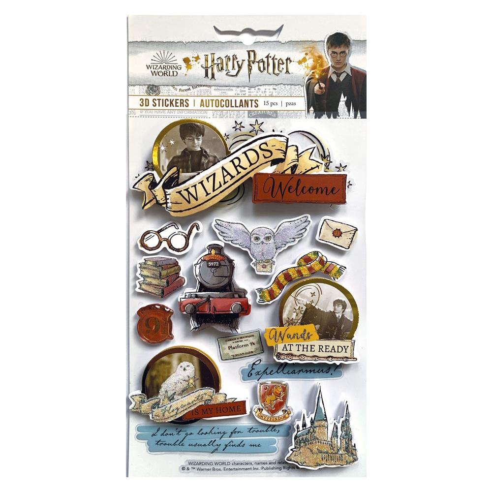 Paper House  - 3D Stickers - Harry Potter Wizarding World