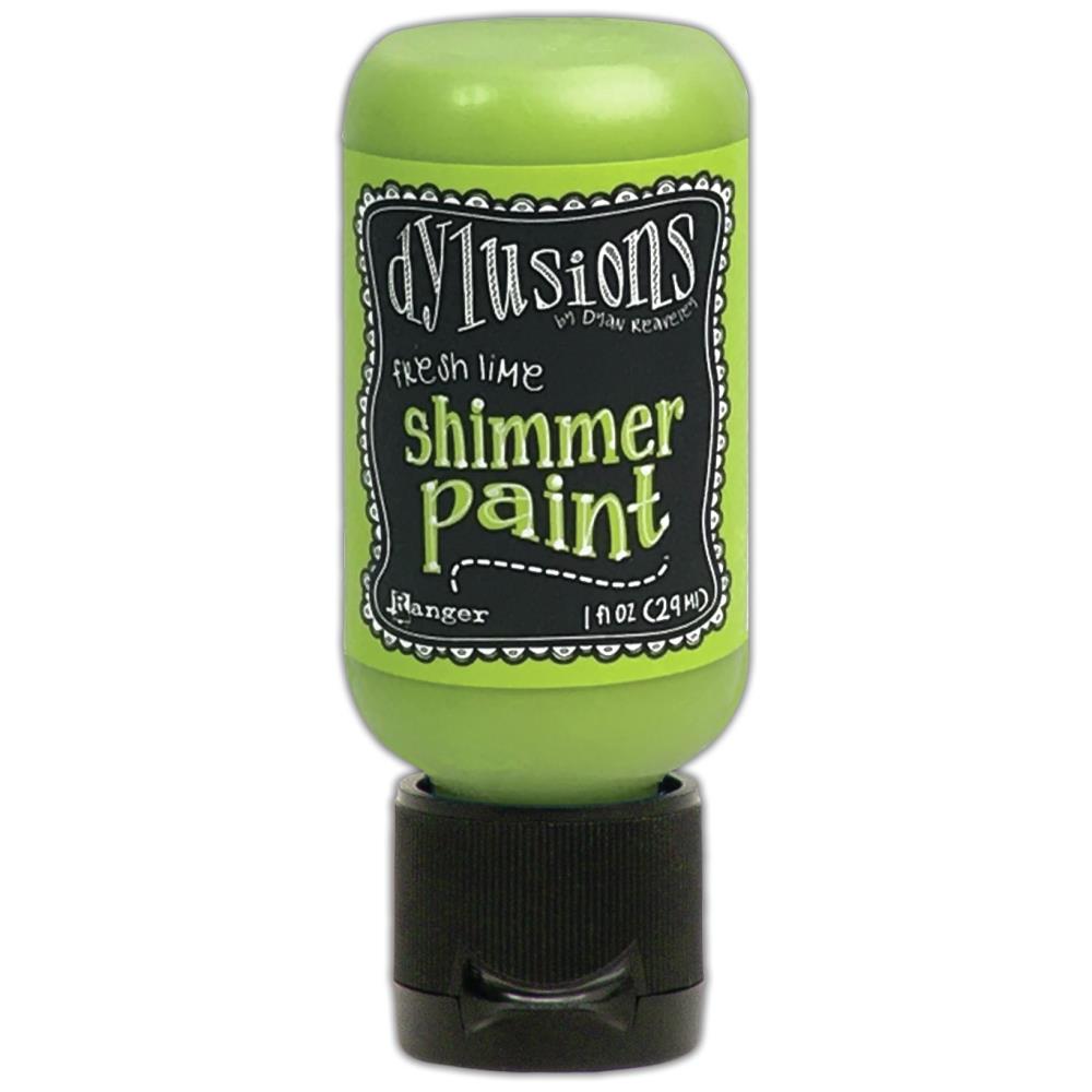 Dylusions - Acrylic - Shimmer Paint - Fresh Lime