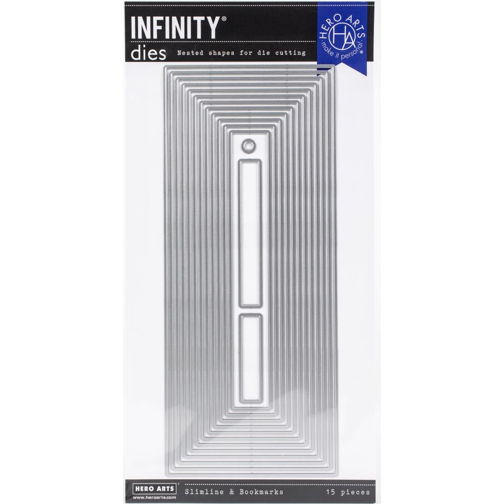 Hero Arts - Infinity Dies - Slimline & Bookmarks