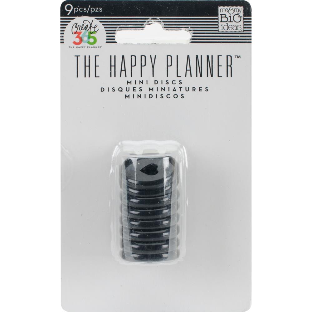 Me and my big ideas  -  Happy Planner disc - Black -  0,75"