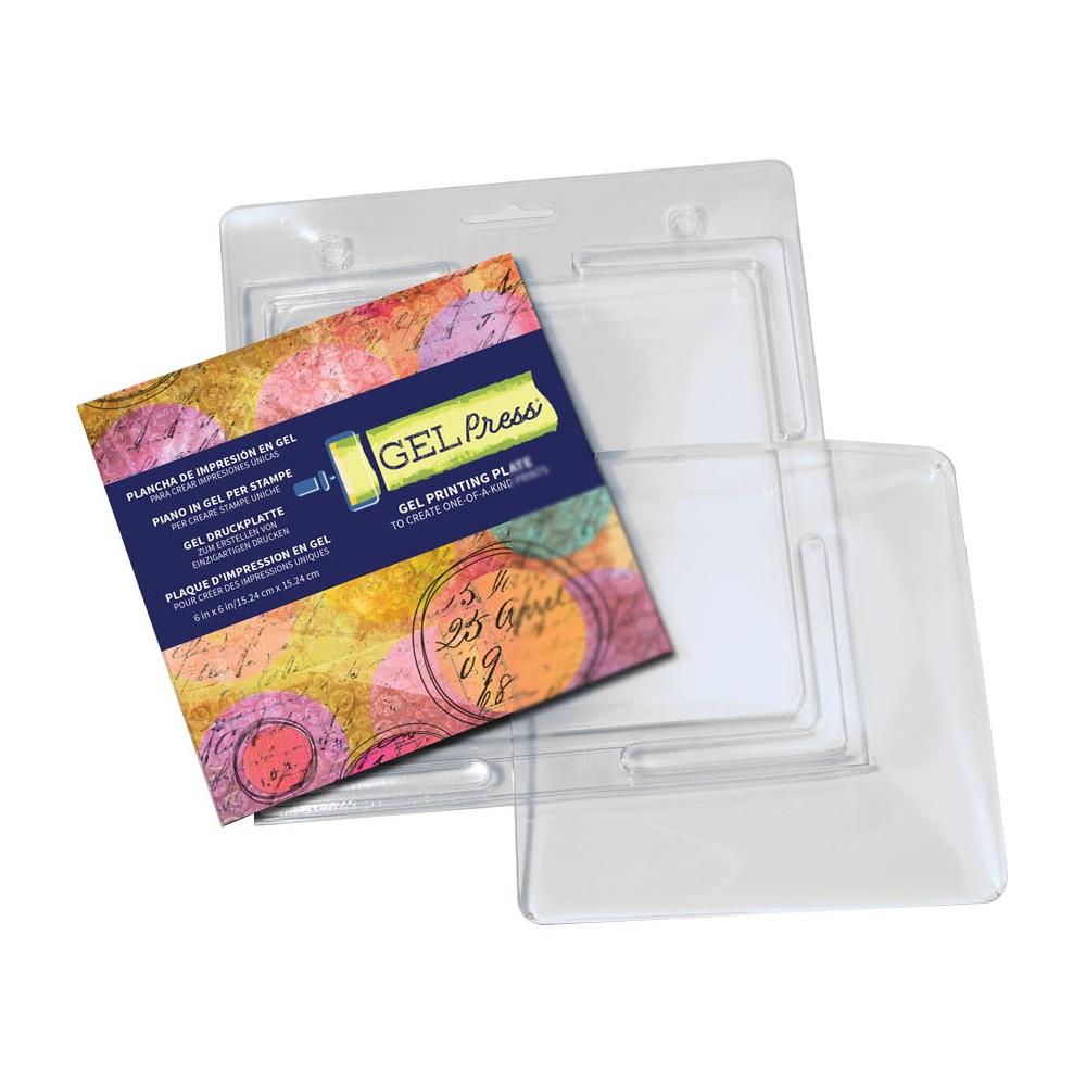 Gel Press - Gel  Plate -  6 x 6"