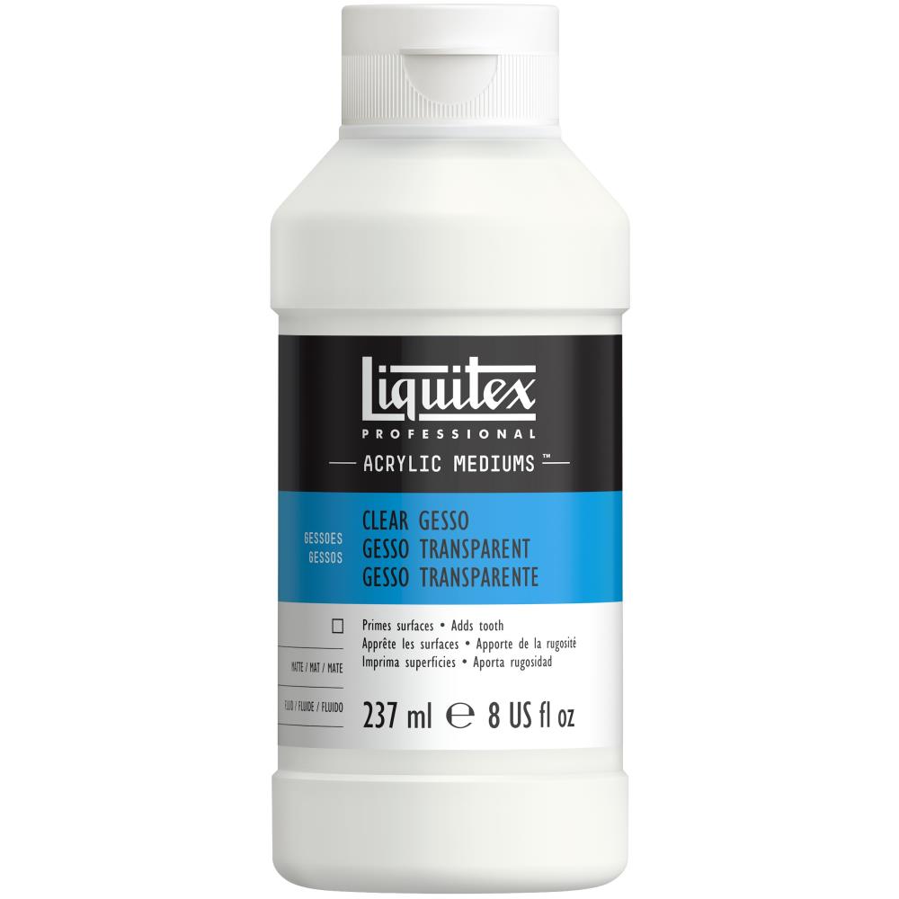 Liquitex - Professional - Clear Gesso -  8oz Bottle