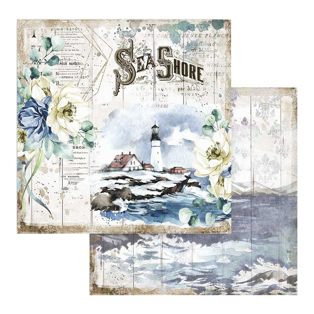 Stamperia - Romantic Sea Dream - Paper Pack - 10 pk -    8 x 8"