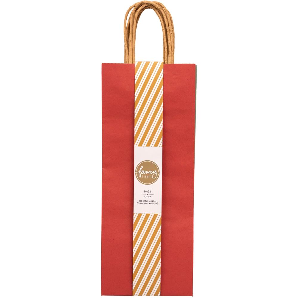 American Crafts - Wine Gift Bags - Brights