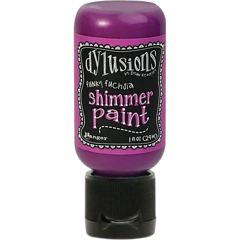 Dylusions - Acrylic - Shimmer Paint - Funky Fuchsia