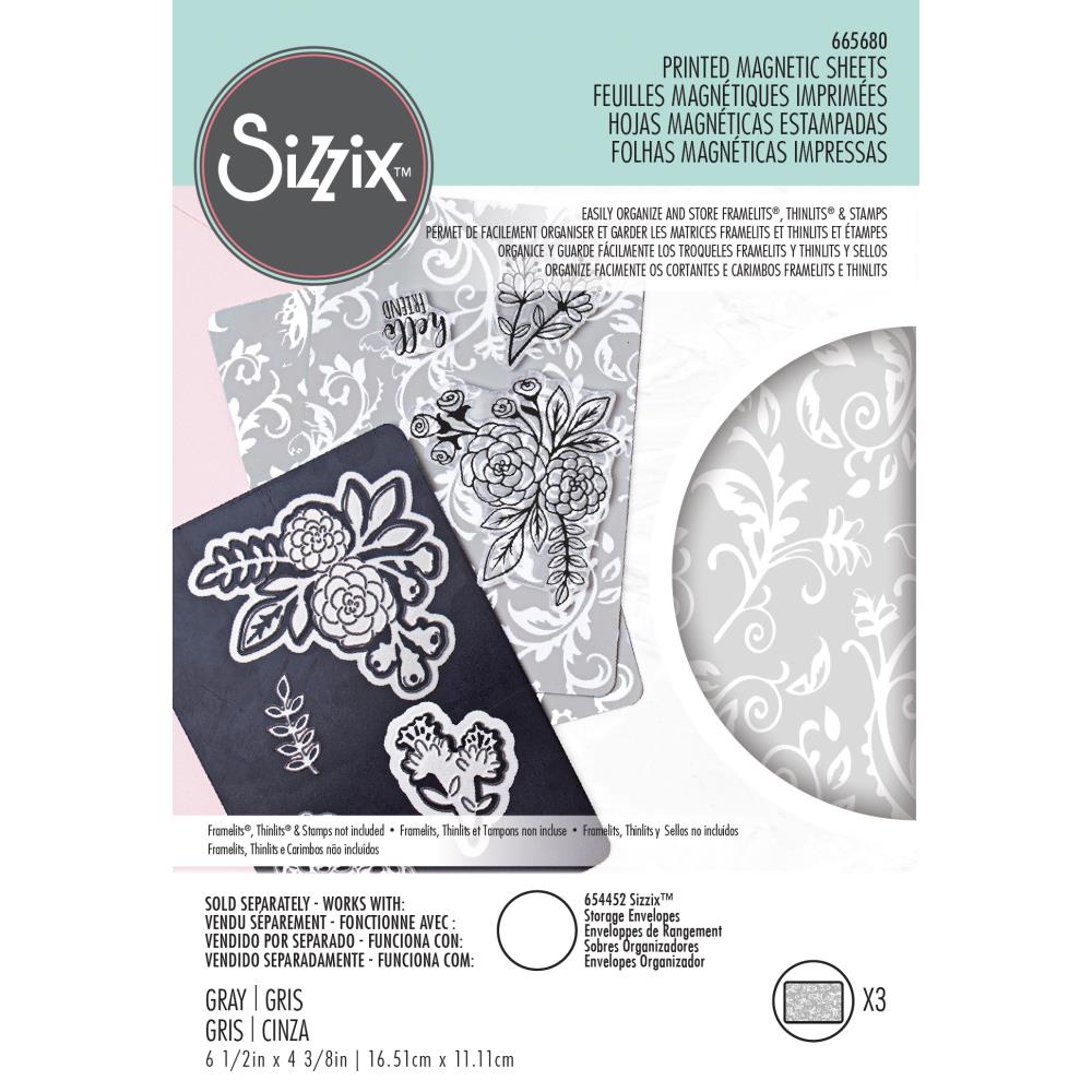Sizzix - Printed Magnetic Sheets
