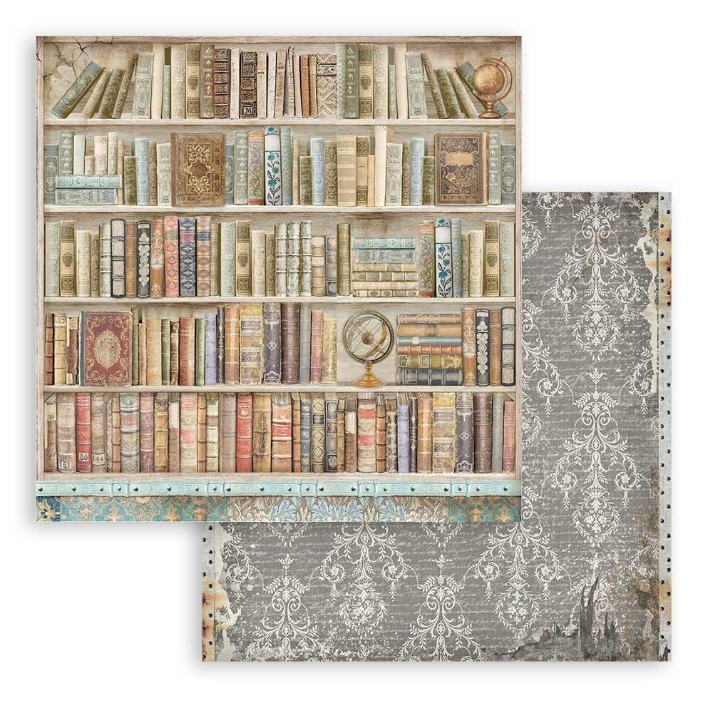 Stamperia  - Lady Vagabond Lifestyle - Background Selection - Paper Pack 10 pk - 12 x 12"