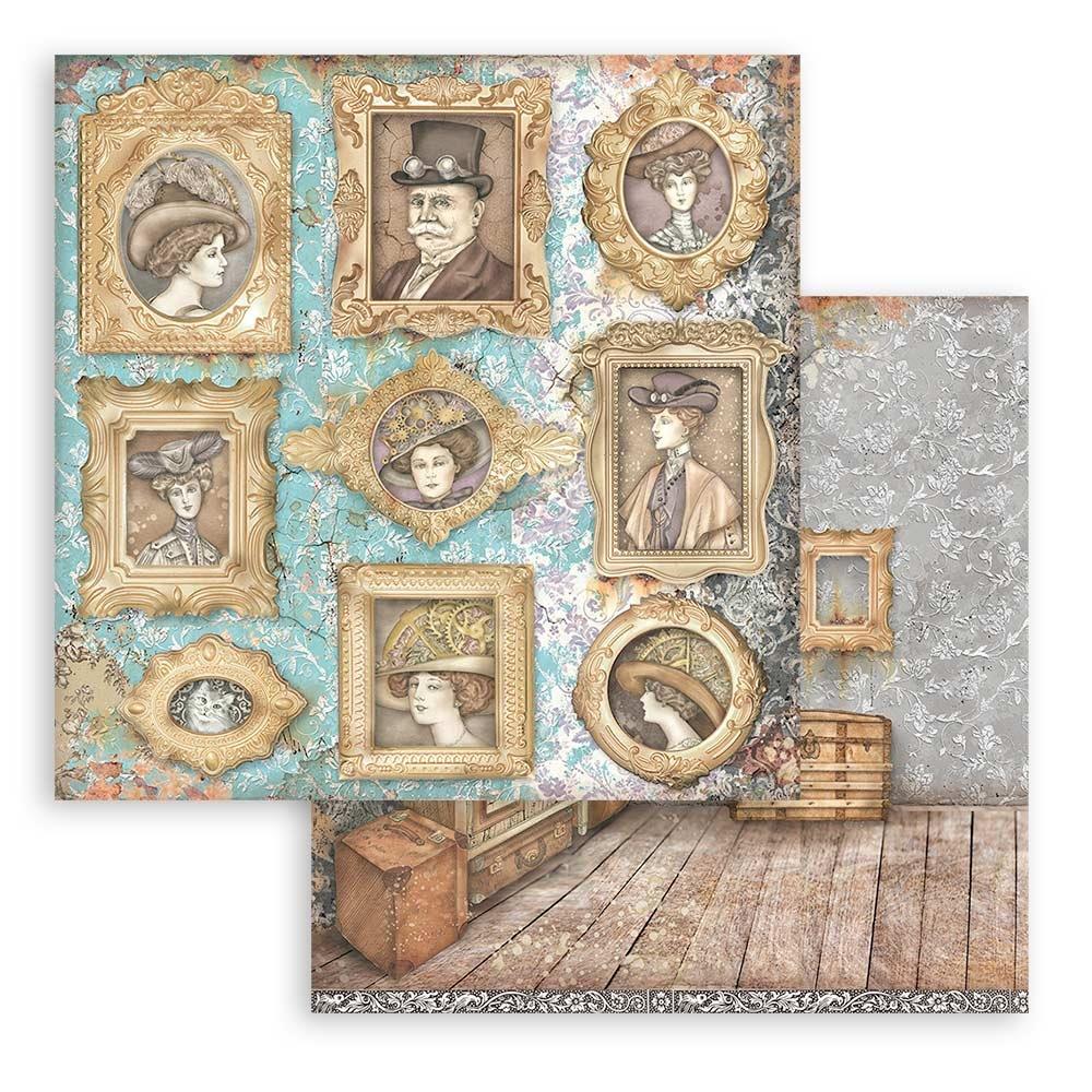 Stamperia - Lady Vagabond Lifestyle - Paper Pack - 10 pk -    6 x 6"