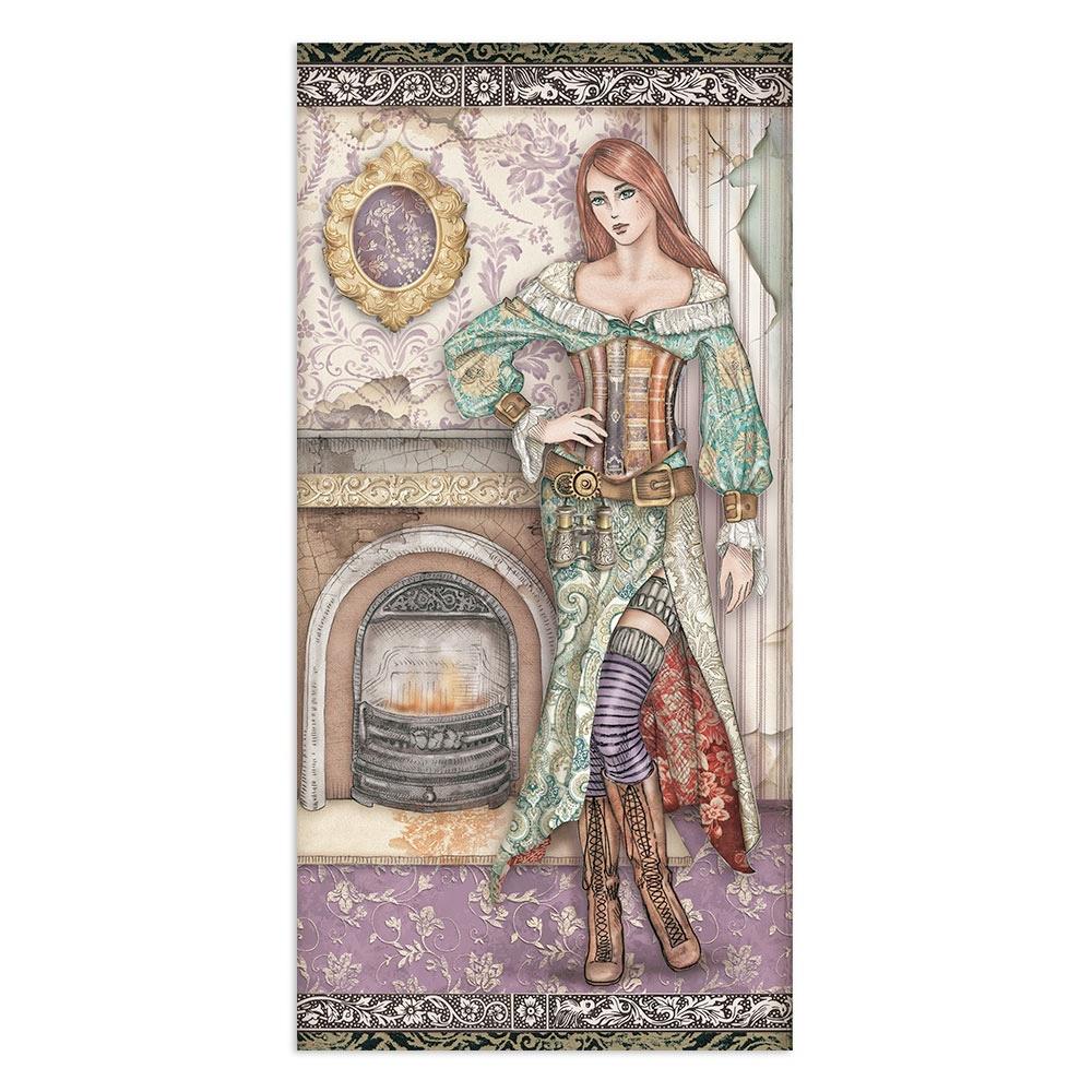 Stamperia - Lady Vagabond Lifestyle - Collectables - 10 pk -   6 x 12"