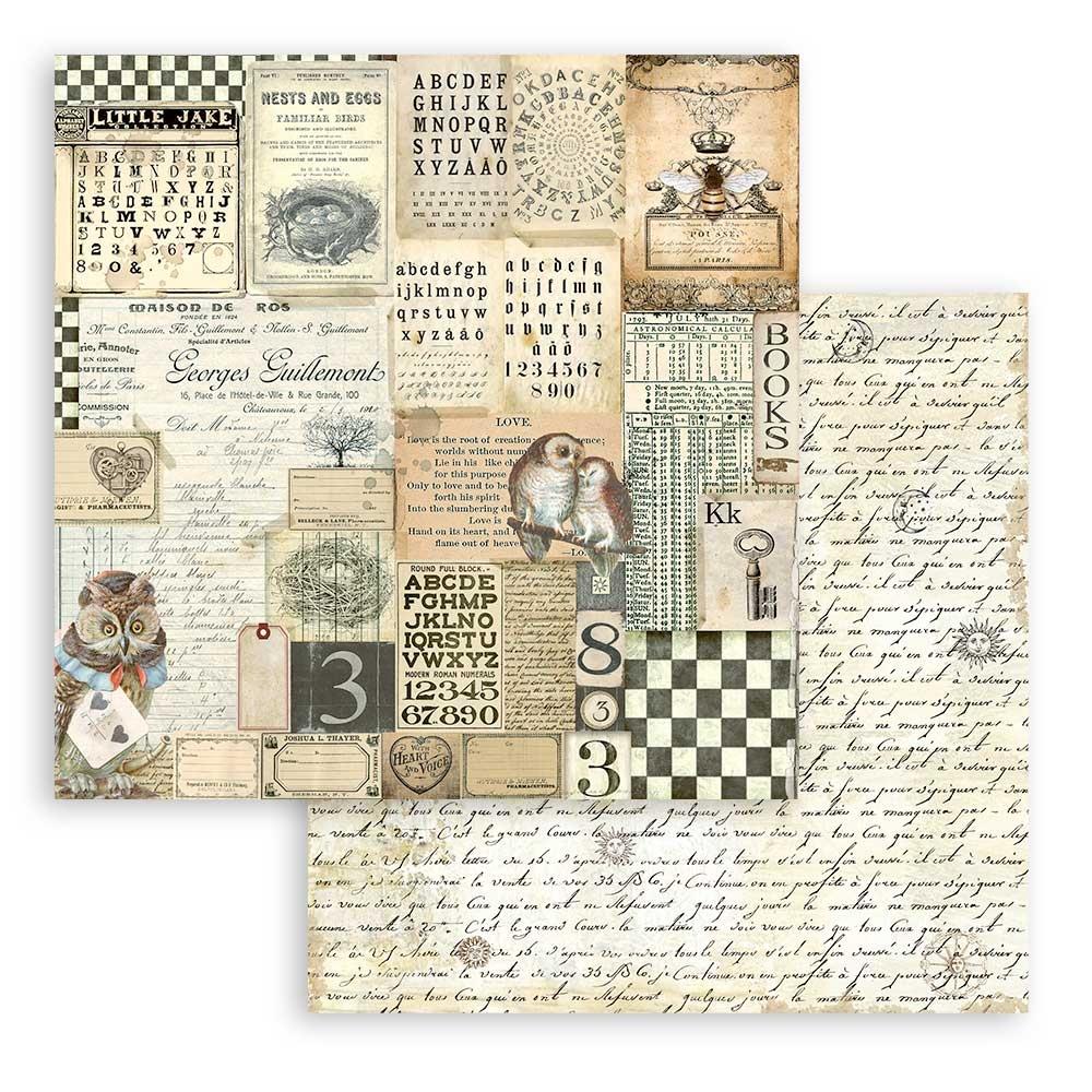Stamperia - Alchemy - Paper Pad - 8 x 8"