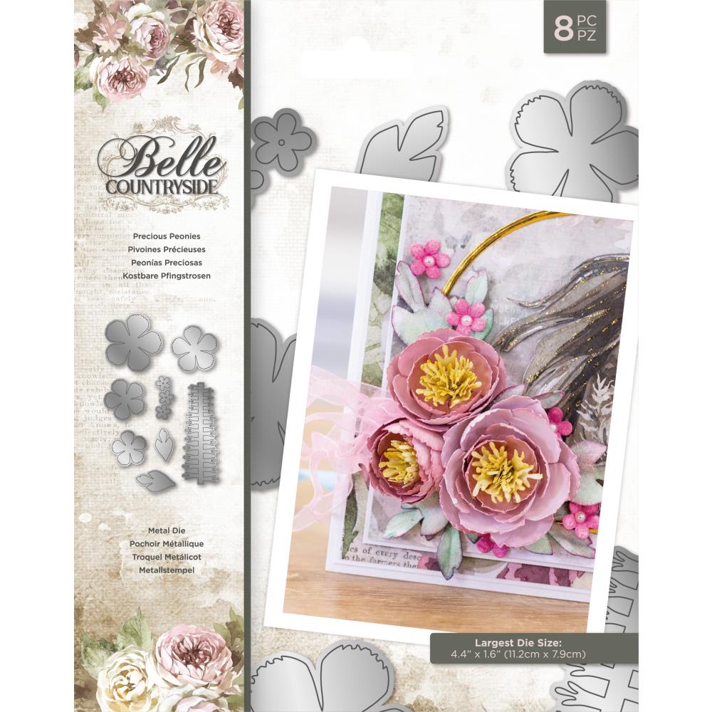 Crafters Companion -Dies -   Belle Country - Peonies