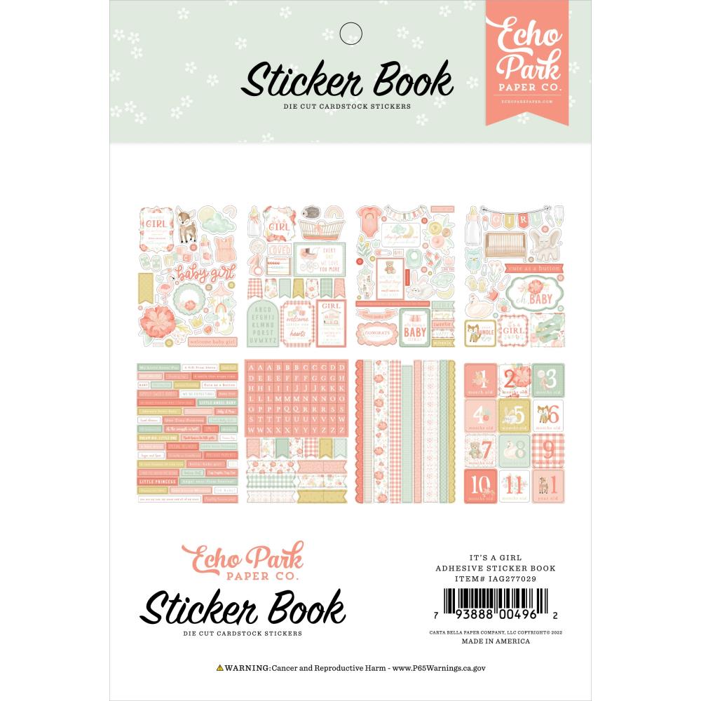 Echo Park - It's a Girl - Sticker book