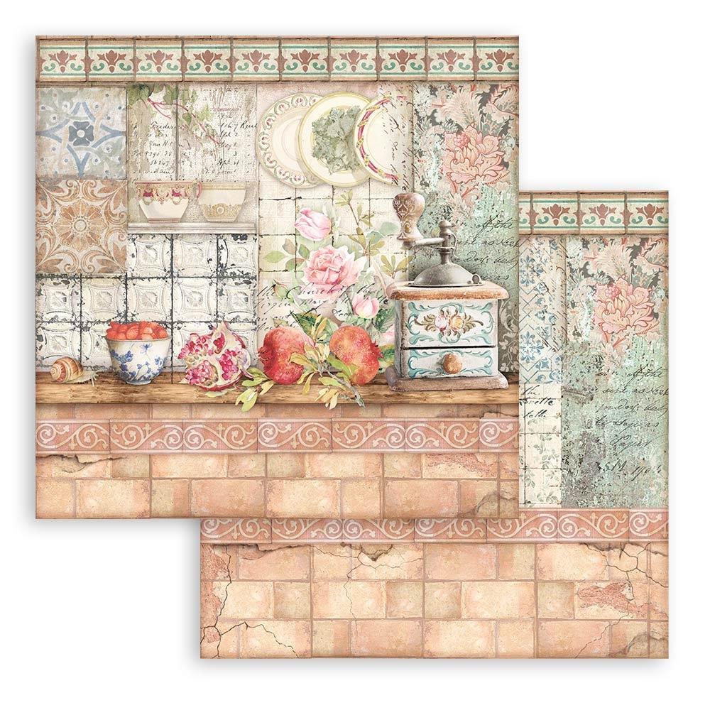 Stamperia - Casa Granada - Paper Pack - 10 pk -    6 x 6"