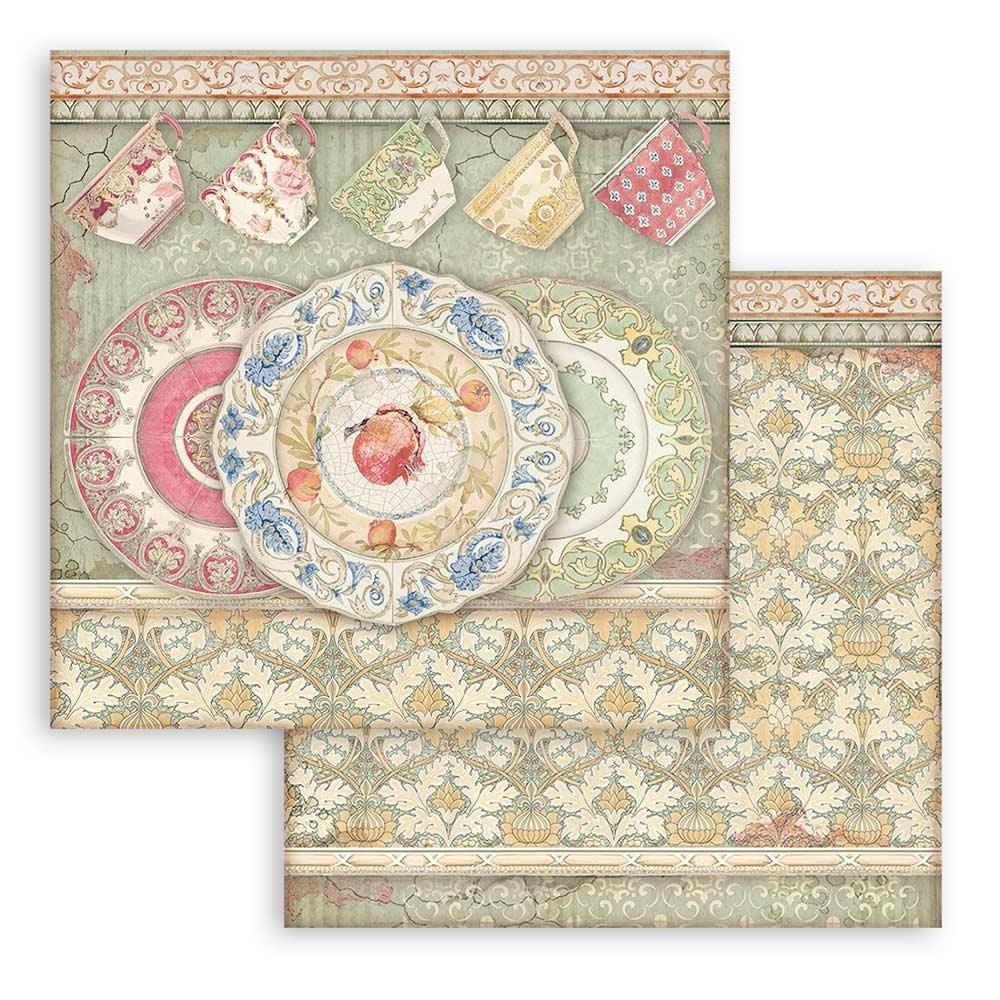 Stamperia - Casa Granada - Paper Pack - 10 pk -    6 x 6"