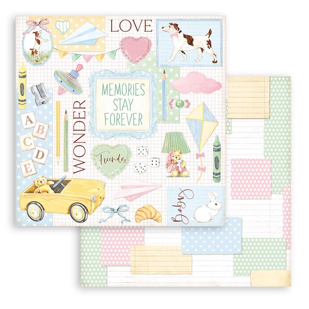 Stamperia - DayDream - Paper Pack - 10 pk -    6 x 6"