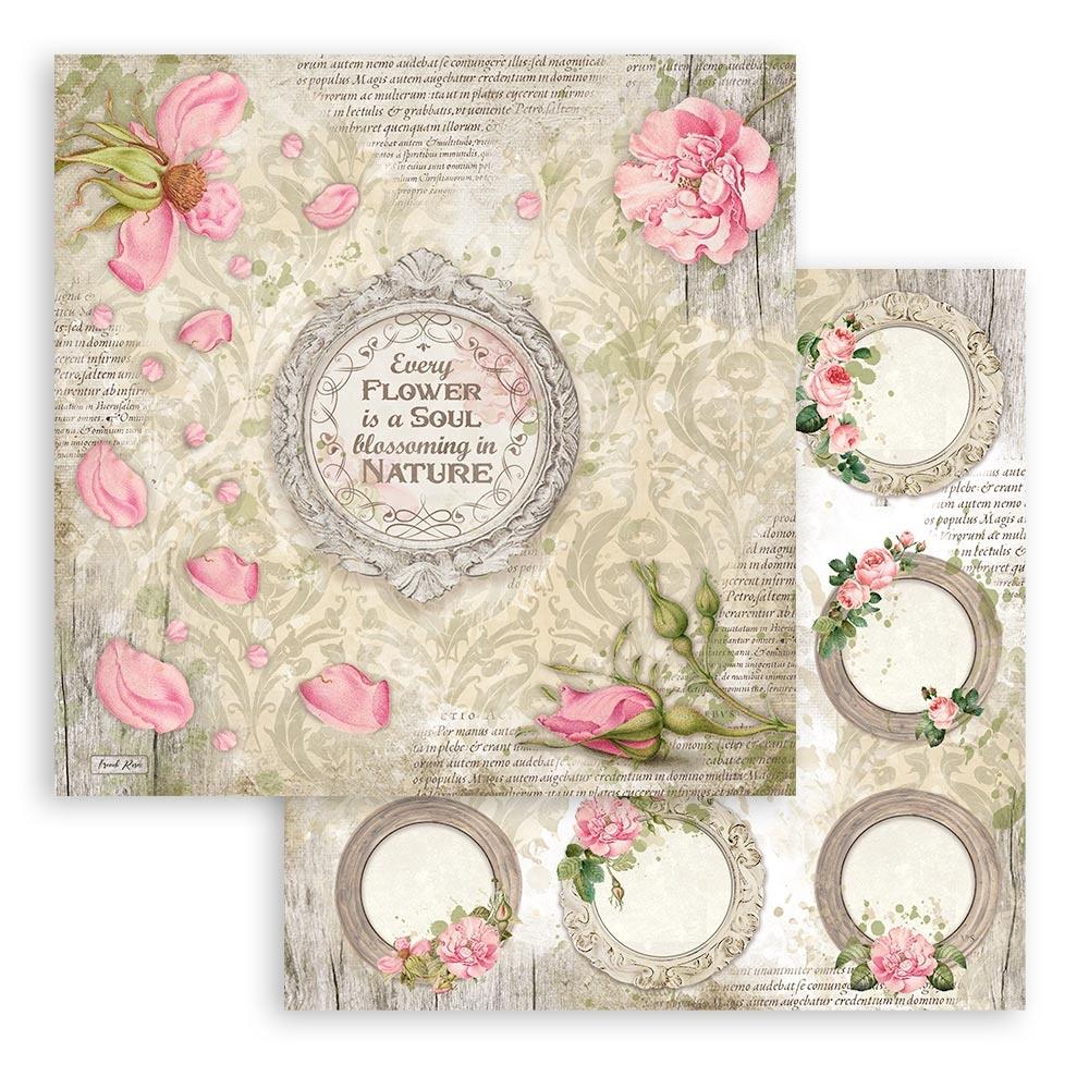 Stamperia - Romantic Garden House - Paper Pack - 10 pk -    6 x 6"