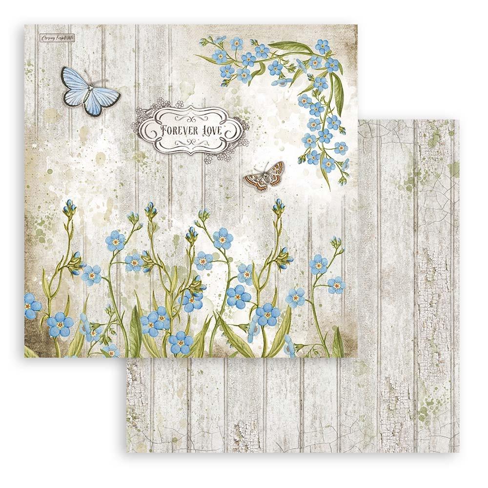 Stamperia - Romantic Garden House - Paper Pack - 10 pk -    6 x 6"