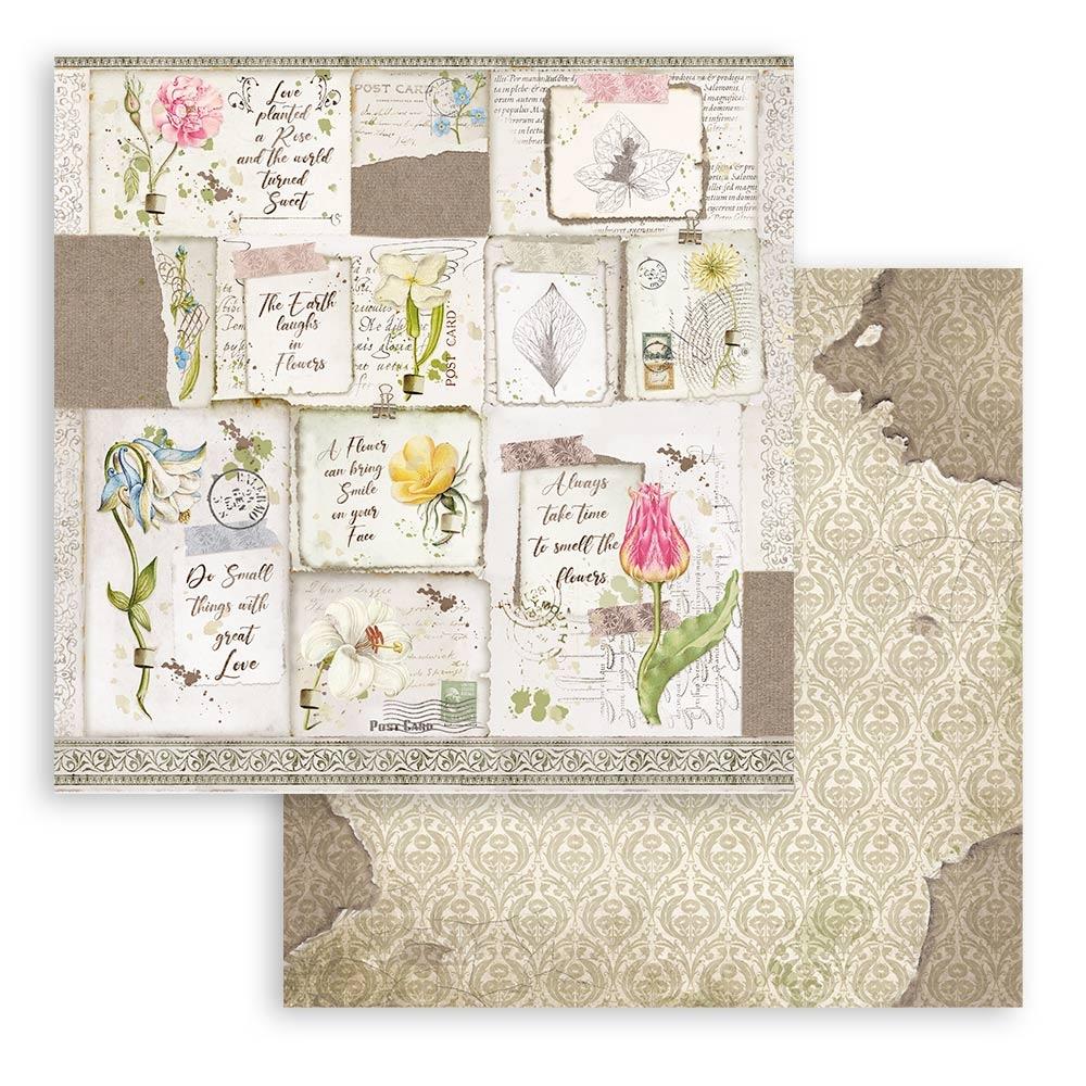 Stamperia - Romantic Garden House - Paper Pack - 10 pk -    6 x 6"