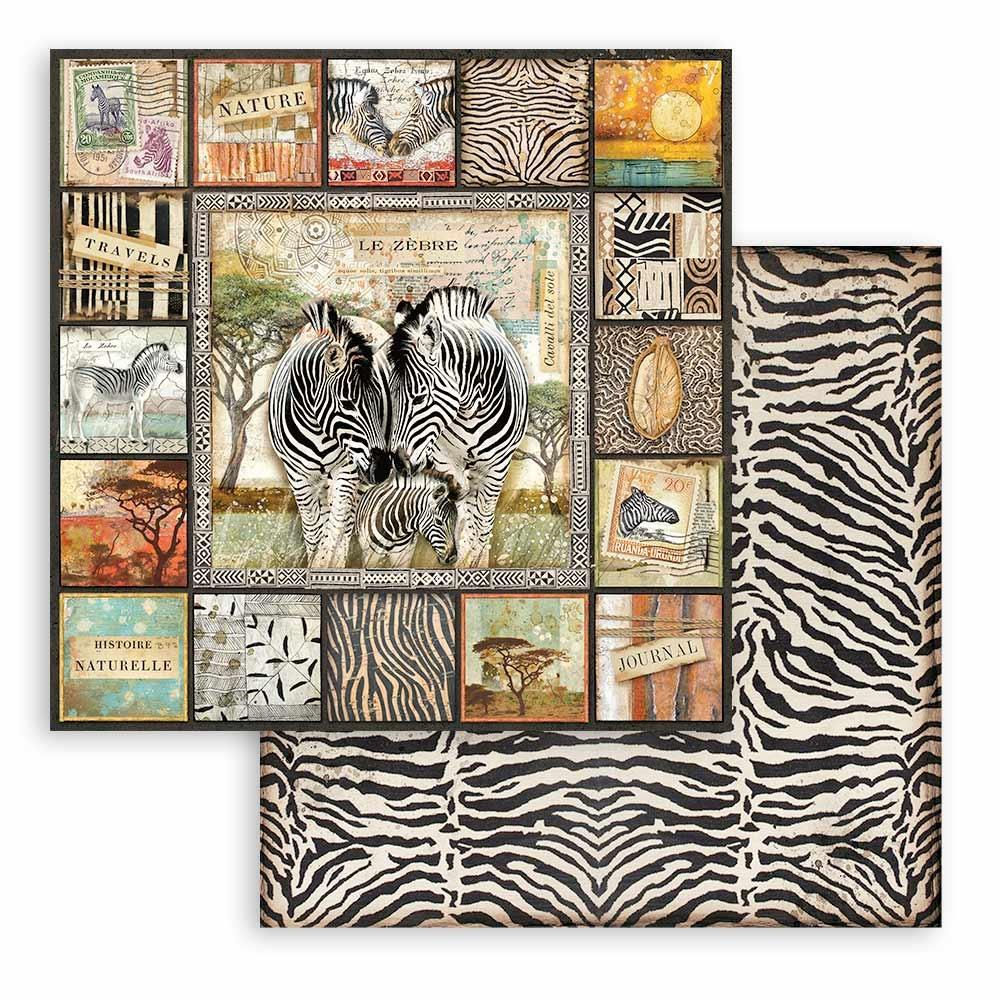 Stamperia - Savana - Paper Pack - 10 pk -    6 x 6"