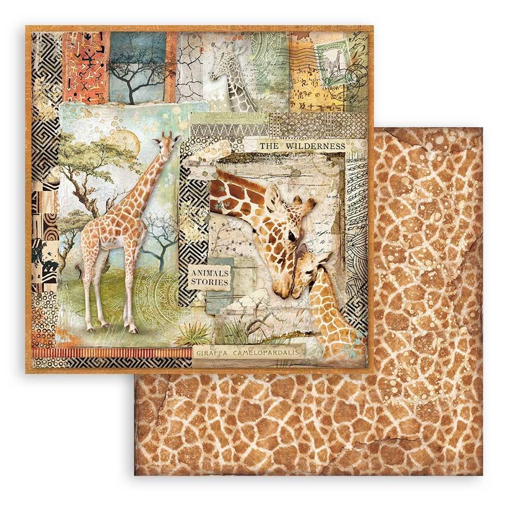 Stamperia - Savana - Paper Pack - 10 pk -    6 x 6"